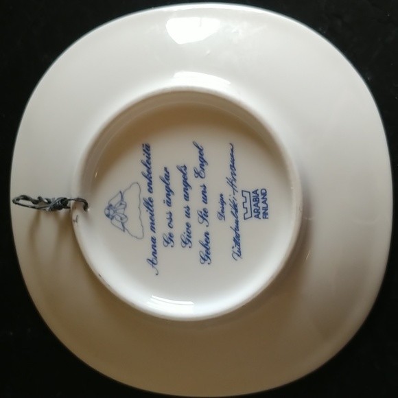 Vintage Set of 4 give us angels mini plates - Picture 9 of 9